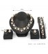 SET465 - Bridal Pearl Jewellery Set